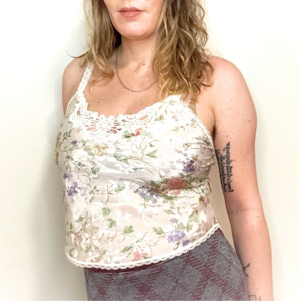 VINTAGE Floral Camisole